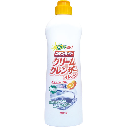 カネヨ石鹸株式会社 / ステンライトクリームクレンザー オレンジ